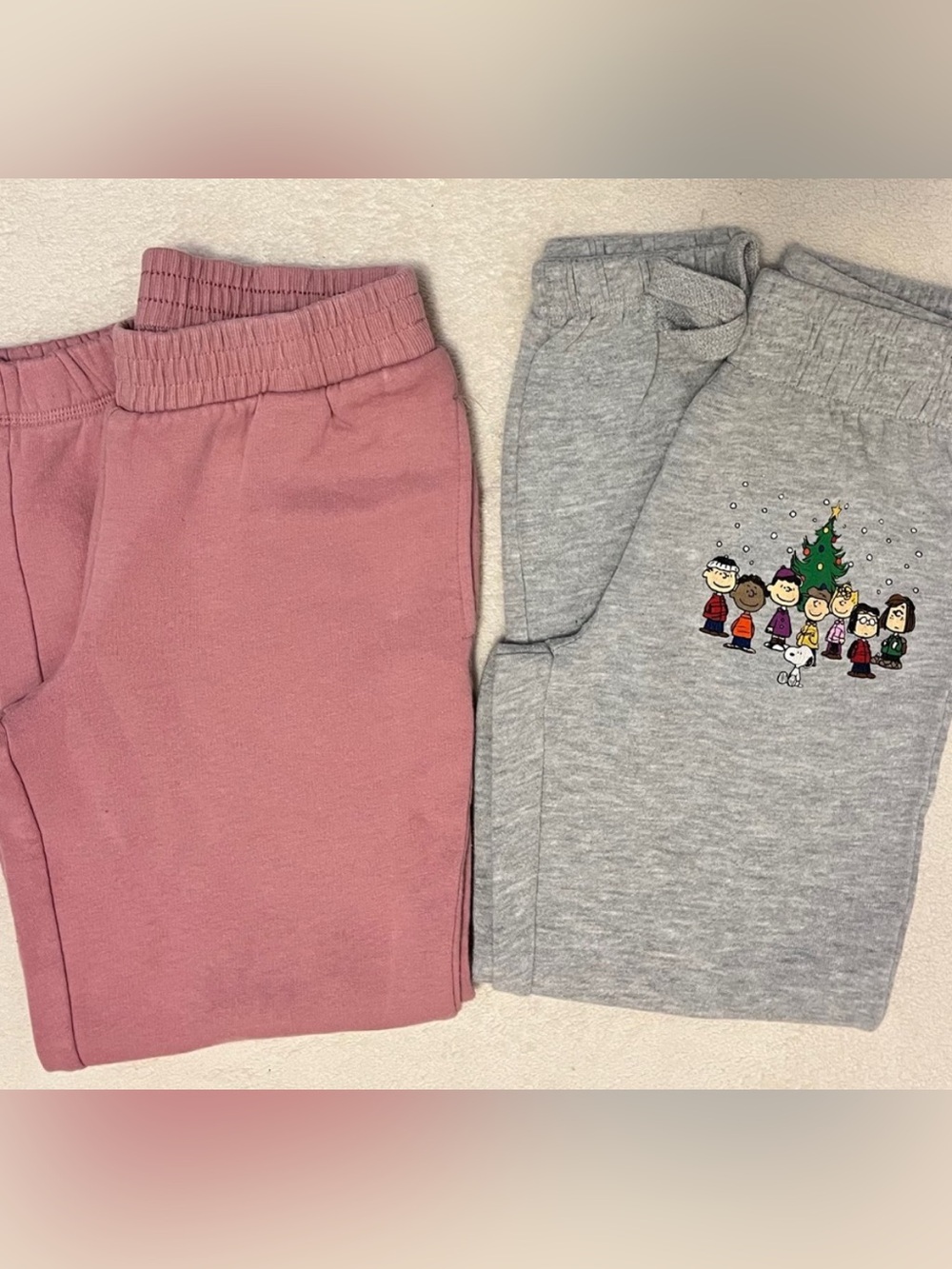 Kids Pink and Gray sweat pants!